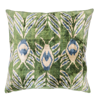 Handmade Green Velvet Pillows | Green Velvet Pillows | Canvello
