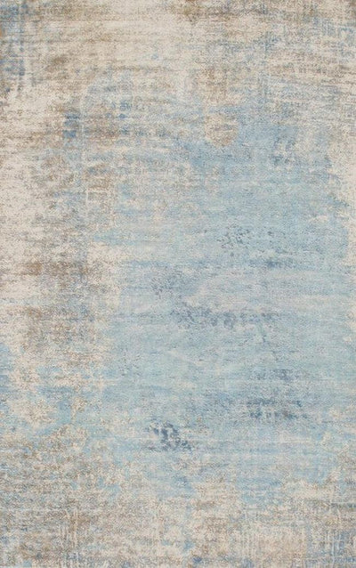 Canvello Handmade Light Blue Modern Rug - 5' X 8' - Canvello