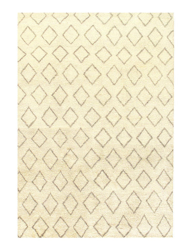 Canvello Handmade Modern Moroccan Rug - 6' X 9' - Canvello