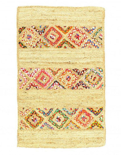 Canvello Handmade Natural Fiber Jute Rug 3' X 5' - Canvello