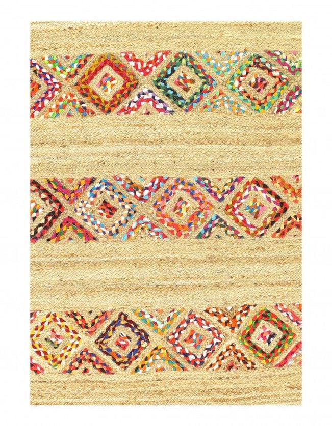 Canvello Handmade Natural Fiber Jute Rug - 5' X 8' - Canvello