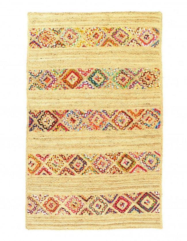 Canvello Handmade Natural Fiber Jute Rug - 5' X 8' - Canvello