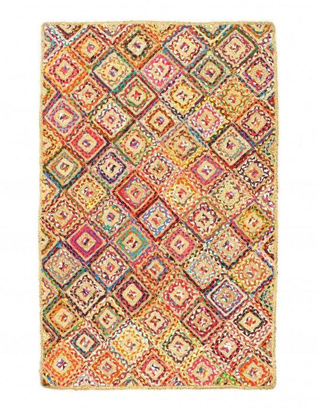 Canvello Handmade Natural Fiber Jute Rug 5' X 8' - Canvello