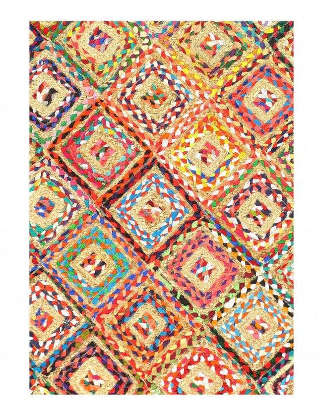 Canvello Handmade Natural Fiber Jute Rug 5' X 8' - Canvello