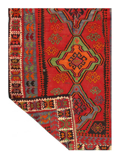 Canvello Handmade Russian Antique Kazak Rug - 5'11" x 9'8" - Canvello