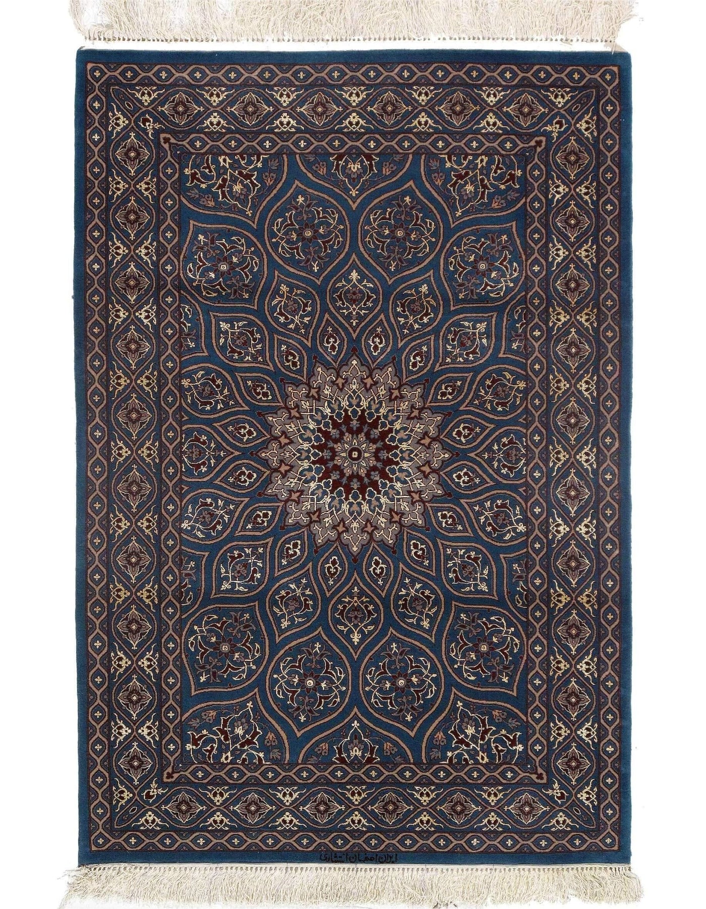 Canvello Handmade Silkroad Isfahan Rug - 3'3" X 4'9" - Canvello