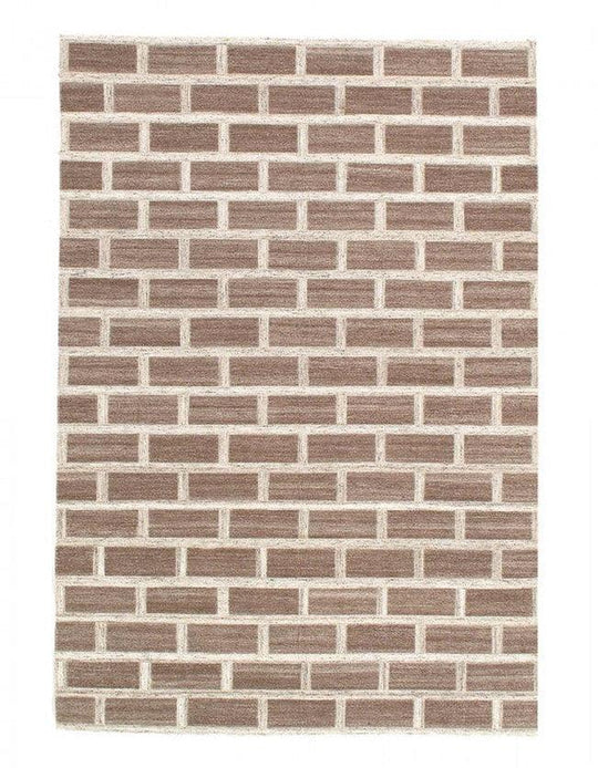 Canvello Handmade Studio Leather Modern Rug - 4' X 6'
