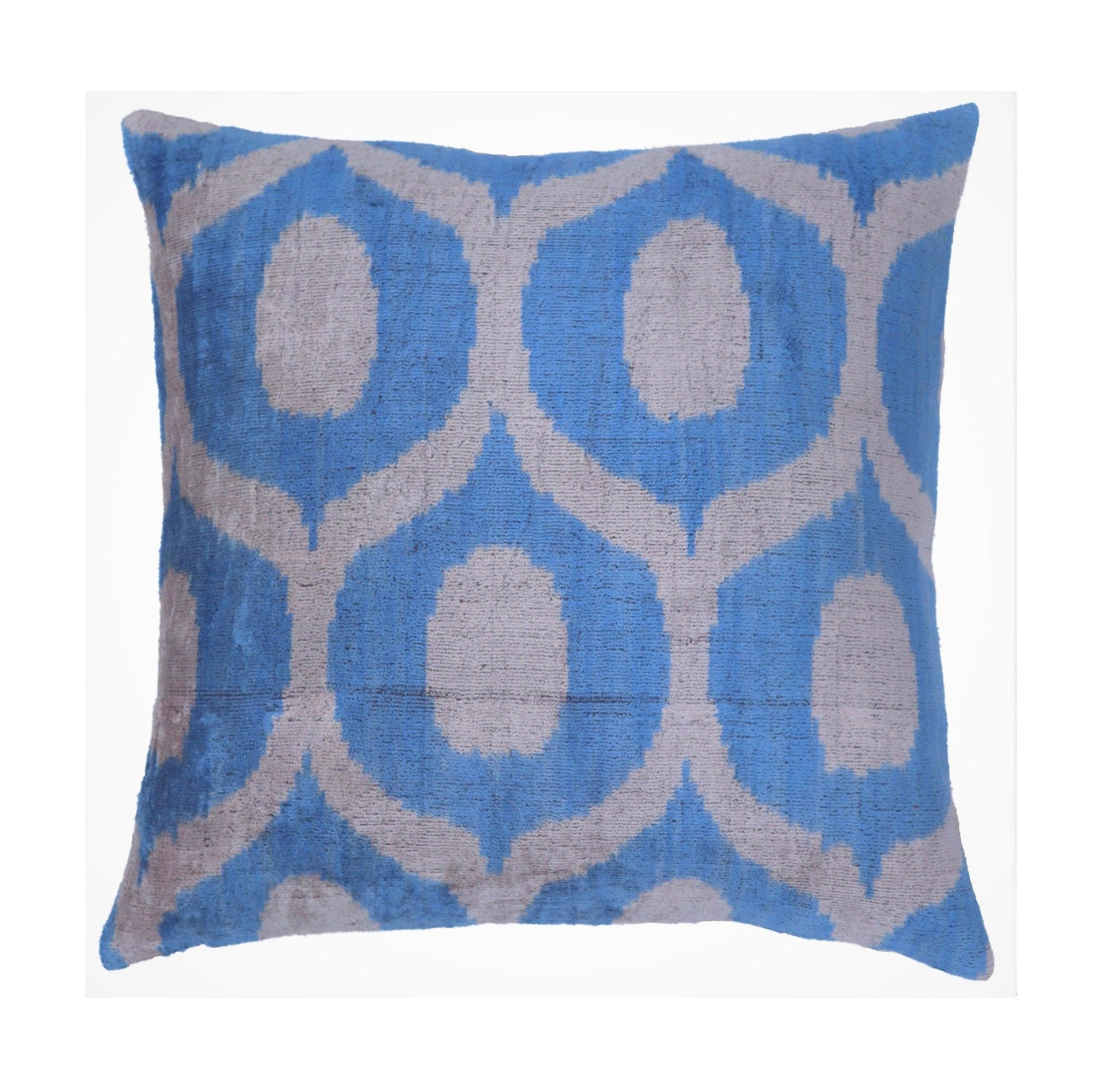 Canvello Handmade Throw Blue Pillows For Couch | 20 x 20 in (50 x 50 cm) - Canvello