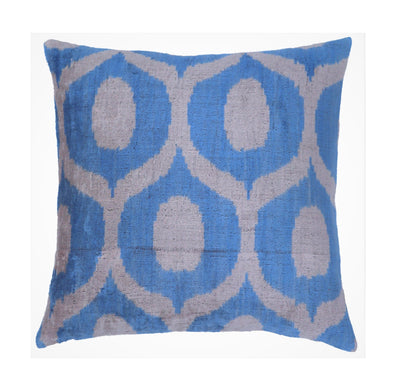 Canvello Handmade Throw Blue Pillows For Couch | 20 x 20 in (50 x 50 cm)