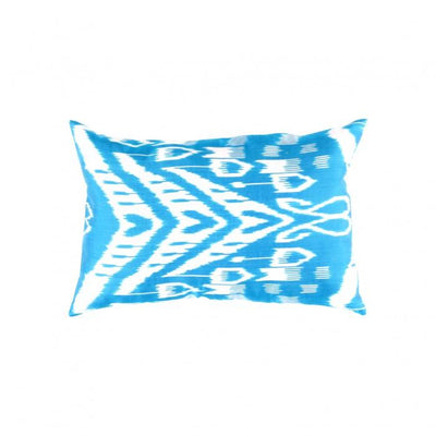 Canvello Handmade Turkish Silk Ikat pillow - 16"x24" - Canvello