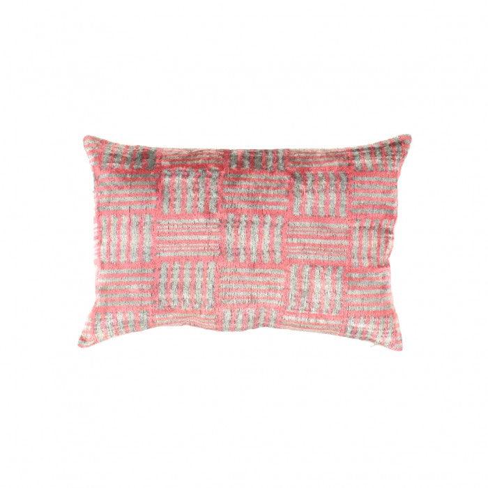 Turkish Silk Rose Cushion | Rose Silk Pillow | Canvello