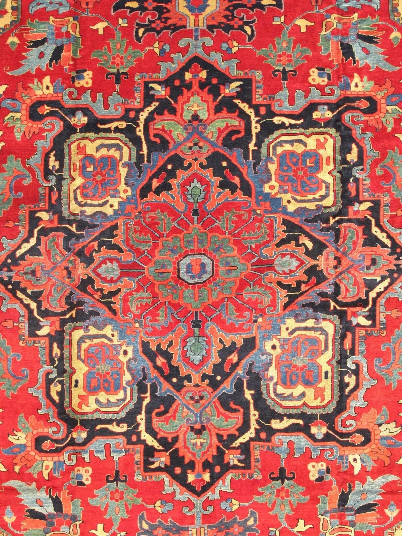 Canvello Heriz Colorful Rugs For Living Room - 12'9" X 19'3" - Canvello