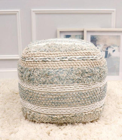 Canvello Home Grand Canyon Cotton Pouf - Canvello