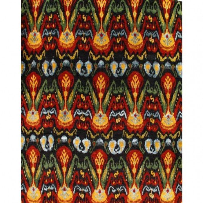 Canvello Ikat Modern Hand Knotted Rug - 8' X 9'9" - Canvello