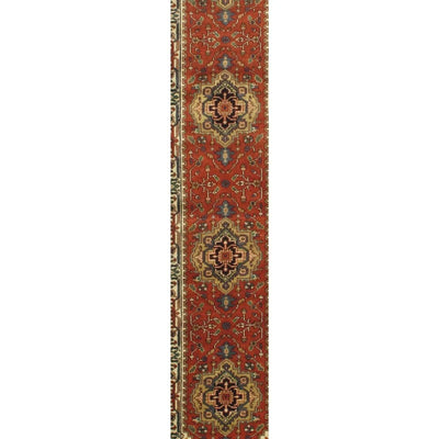 Canvello Indo Serapi Design Hand - Knotted Runner - 2'6" X 11'8" - Canvello