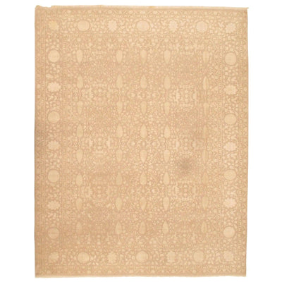 Canvello Indo Tabriz Hand - Knotted silk&wool - 8' X 10' - Canvello