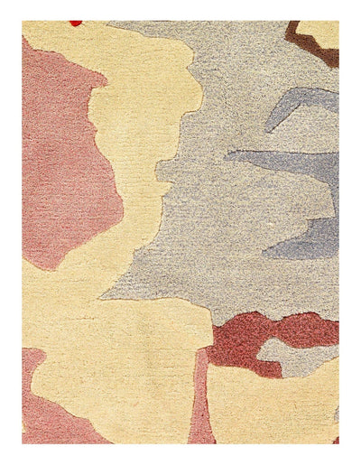 Canvello inkblot style Handtufted multicolor Rug - 6'8'' X 9'11'' - Canvello