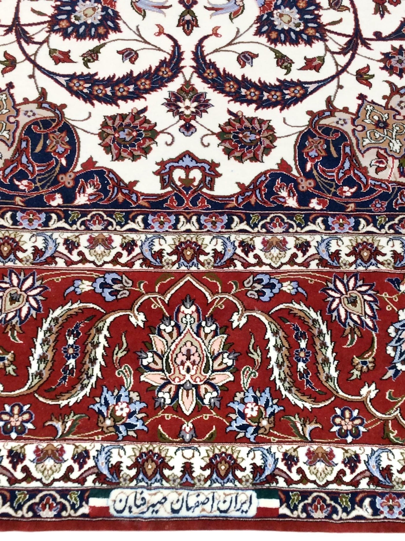 Canvello Isfahan Large Rugs For Living Room - 8'6" X 11'11" - Canvello