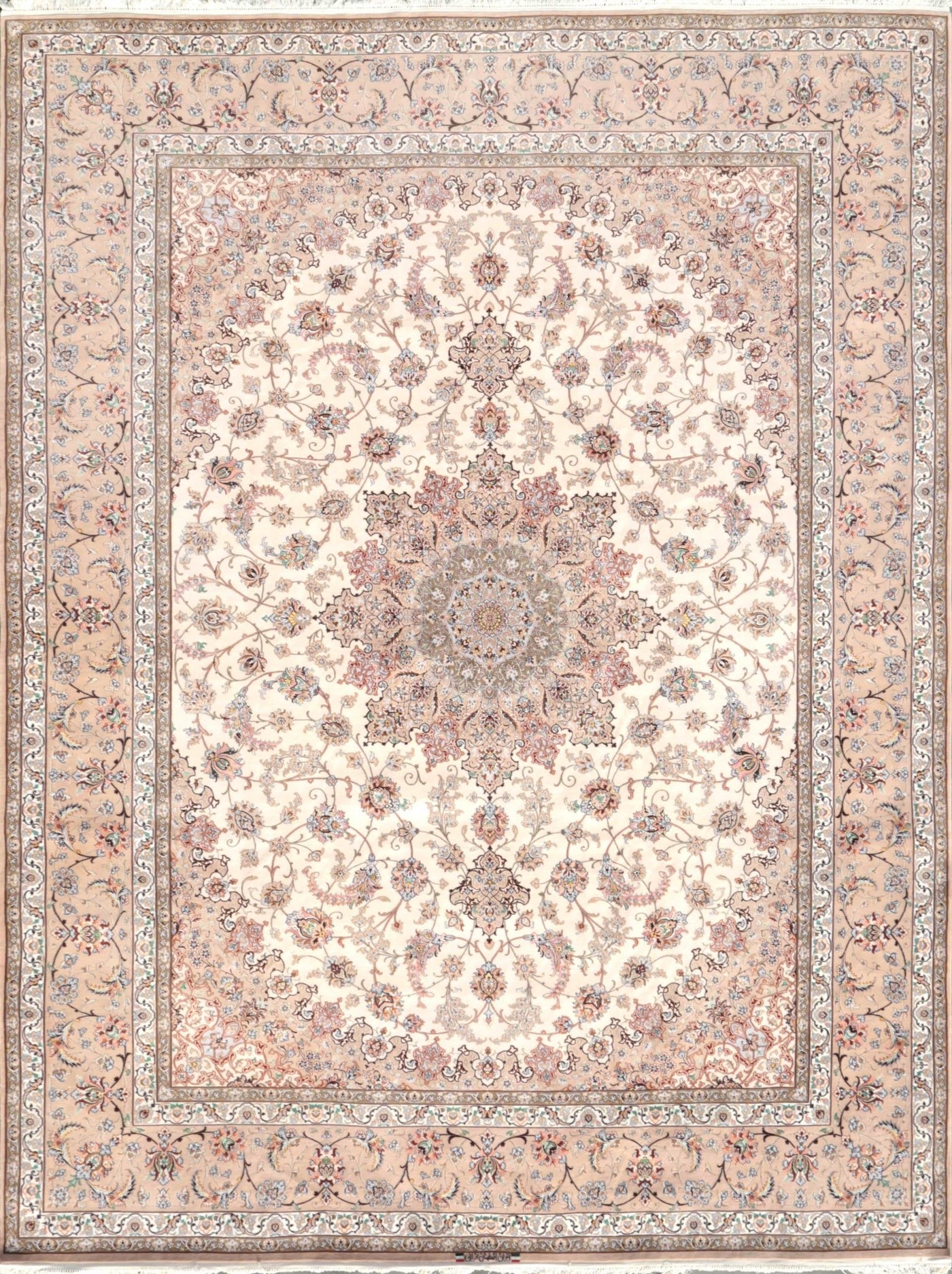 Canvello Isfahan Modern Rugs For Living Room - 10' X 13'6" - Canvello