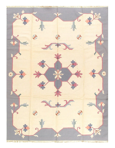 Canvello Ivory Color Hand Woven Rug 9' X 12' - Canvello