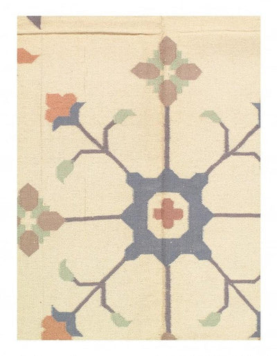 Canvello Ivory Color Hand Woven Rug 9'2'' X 12' - Canvello