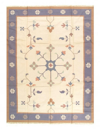 Canvello Ivory Color Hand Woven Rug 9'2'' X 12' - Canvello