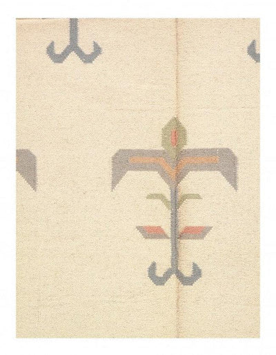 Canvello Ivory Color Hand Woven Rug 9'5'' X 12' - Canvello