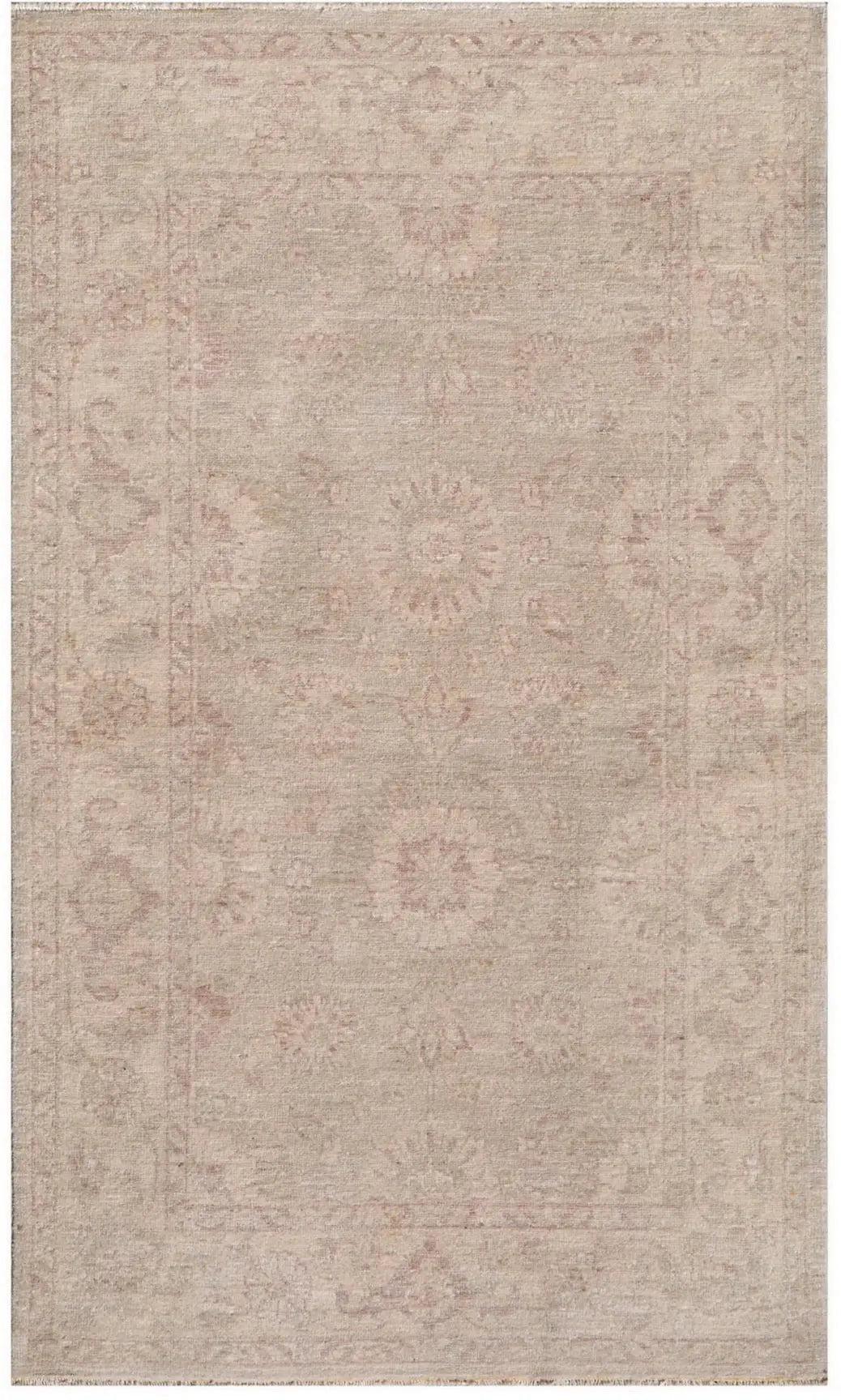 Canvello Ivory Farahan Rug 3' 1'' X 4' 11'' - Canvello