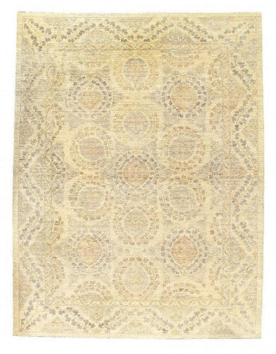 Ivory Fine hand Knotted Farahan design 9' X 12'