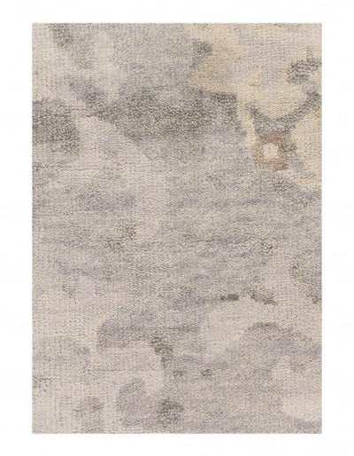 Ivory Fine Hand Knotted Modern rug 5'9'' X 8'11''