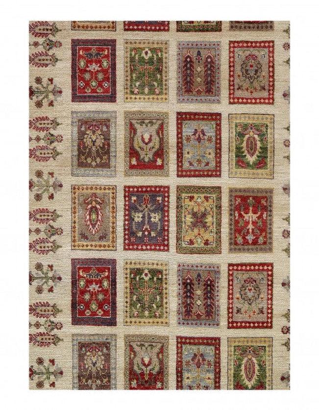 Canvello Ivory Fine Hand Knotted Oushak runner 4' X 16'1'' - Canvello