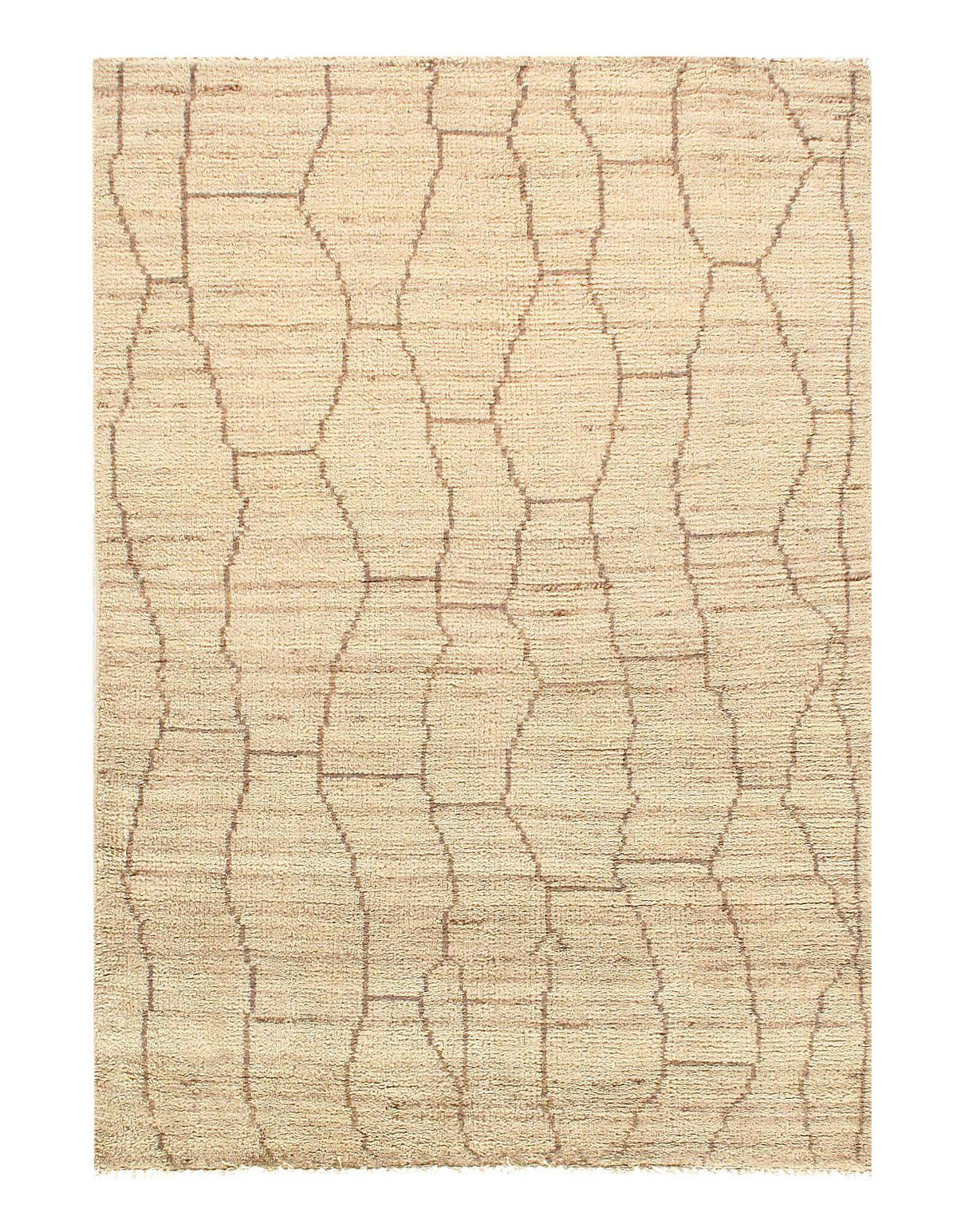 Canvello Ivory Fine Moroccan Design 4' X 6'