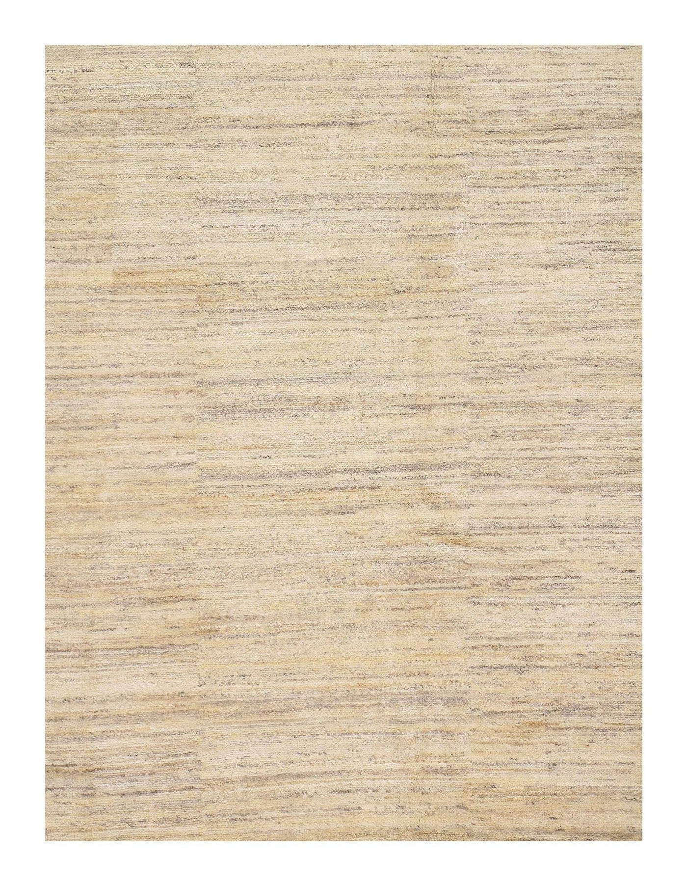 Canvello Ivory Genuine Silkroad Gabbeh Rug - 8'4" X 10'9" - Canvello