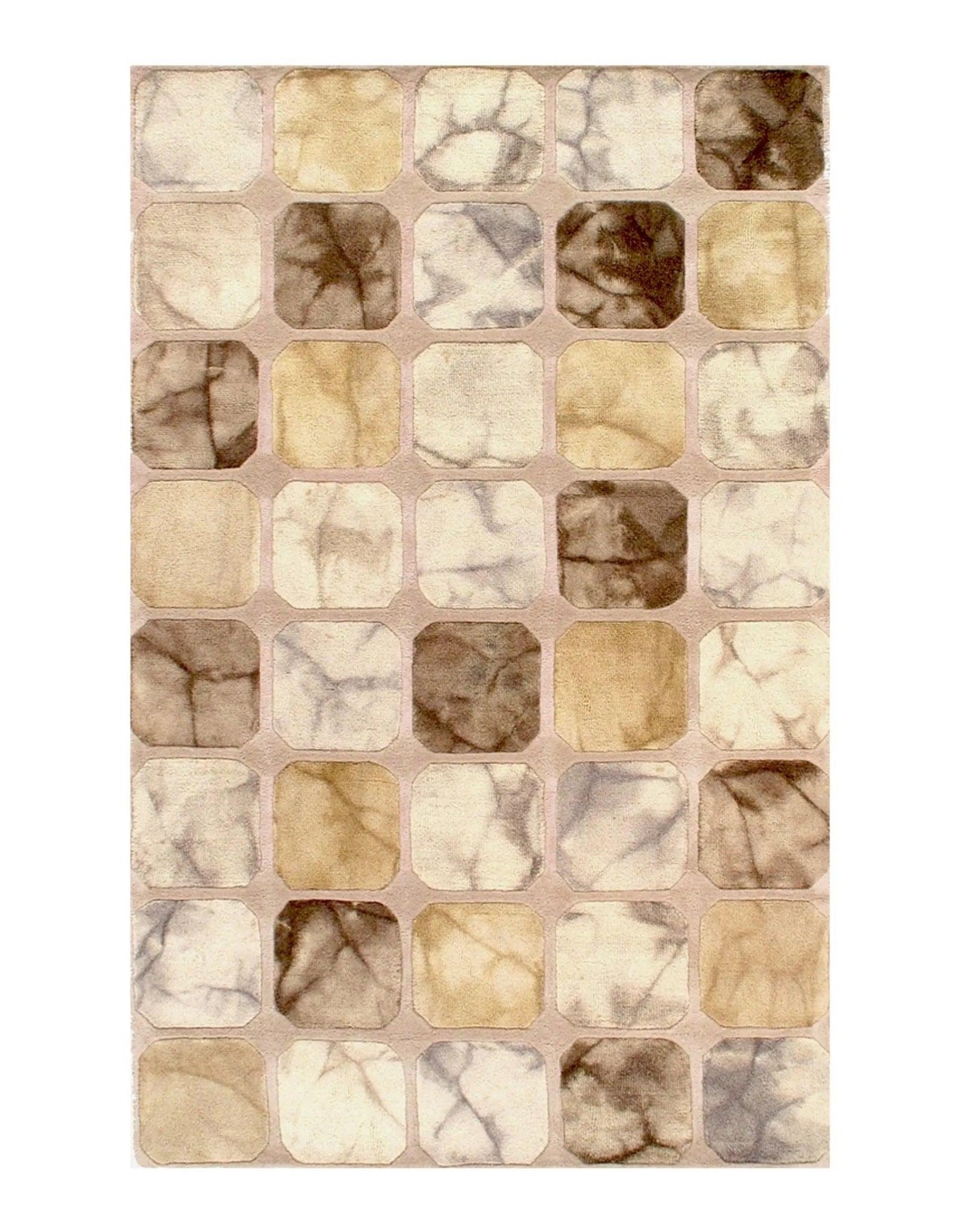 Canvello Ivory Hand - Tufted Area Rug - 5' X 8' - Canvello