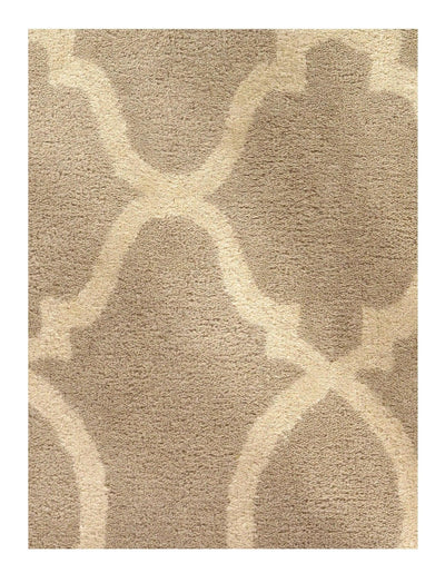 Canvello Ivory Indian Modern Rug - 5' X 7' - Canvello