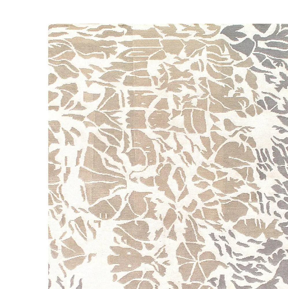 Canvello Ivory Modern Tibetan Rug - 5' X 8' - Canvello