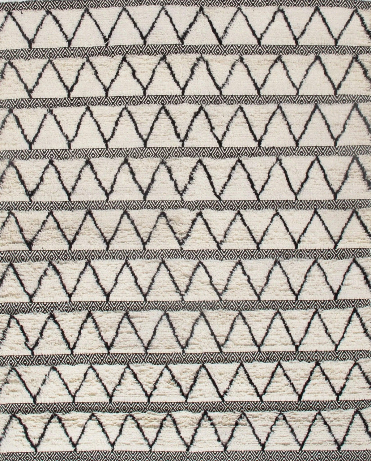 Canvello Ivory Moroccon Rug - 8' X 10'