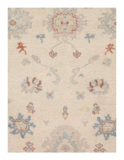 Canvello Ivory Original Oushak Design Rug - 8' X 11' - Canvello