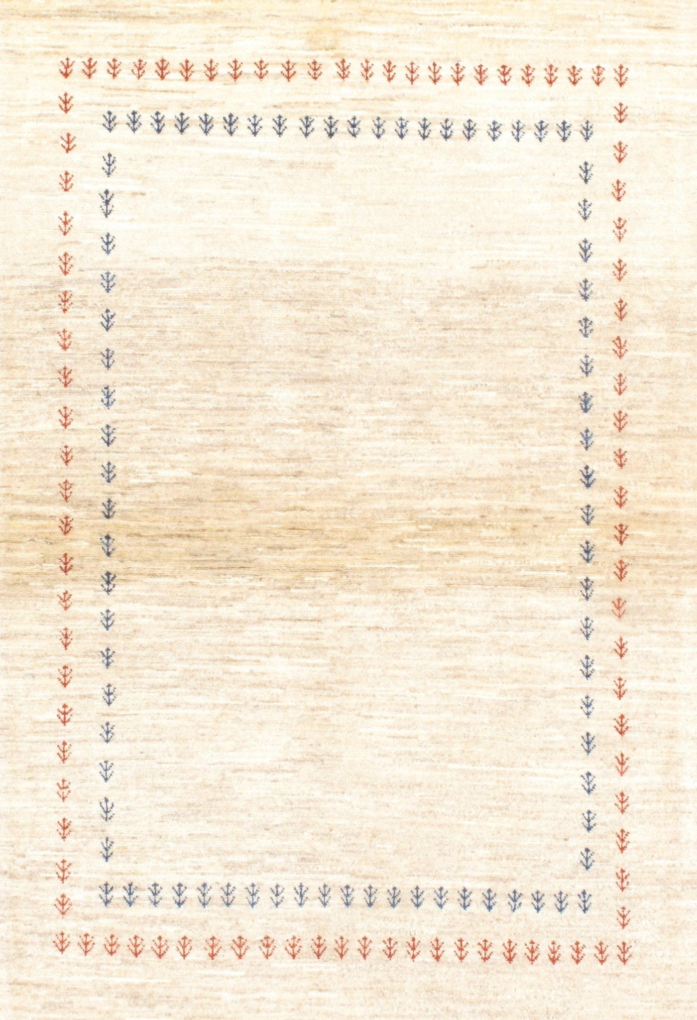 Canvello Ivory Silkroad Gabbeh Rug - 3' X 5' - Canvello