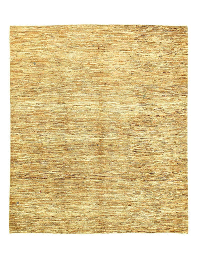 Canvello Ivory Silkroad Hand Knotted Gabbeh Rug - 5'5" X 6'3" - Canvello