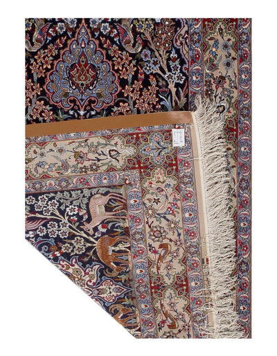 Canvello Ivory Silkroad Isfahan Rug - 3'6" X 6' - Canvello