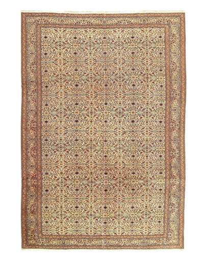 Canvello Ivory Turkish Herke Rug - 7'8'' X 11'2'' - Canvello