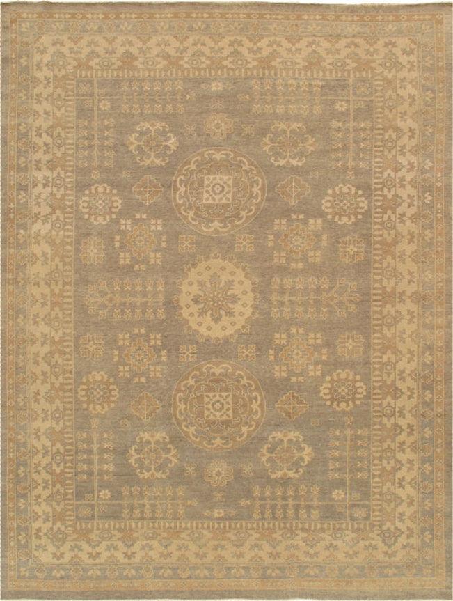 Canvello Khotan Hand - Knotted Lamb's Wool Area Rug - 10'2" X 14'1" - Canvello