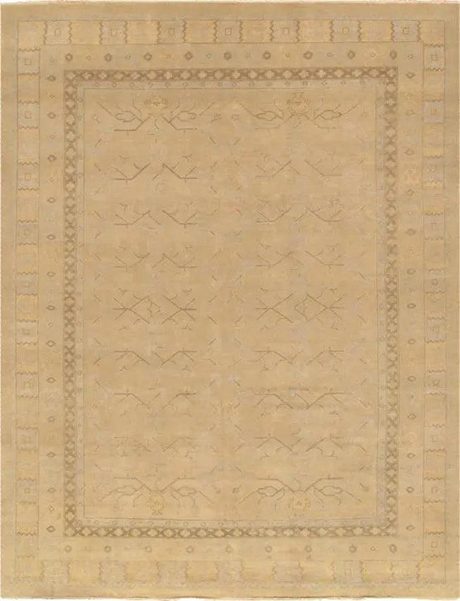 Canvello Khotan Hand - Knotted Lamb's Wool Area Rug - 10'3" X 14'5" - Canvello