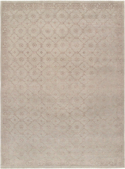 Canvello Khotan Hand - Knotted Silk & Wool Area Rug - 9'1" X 12'4" - Canvello