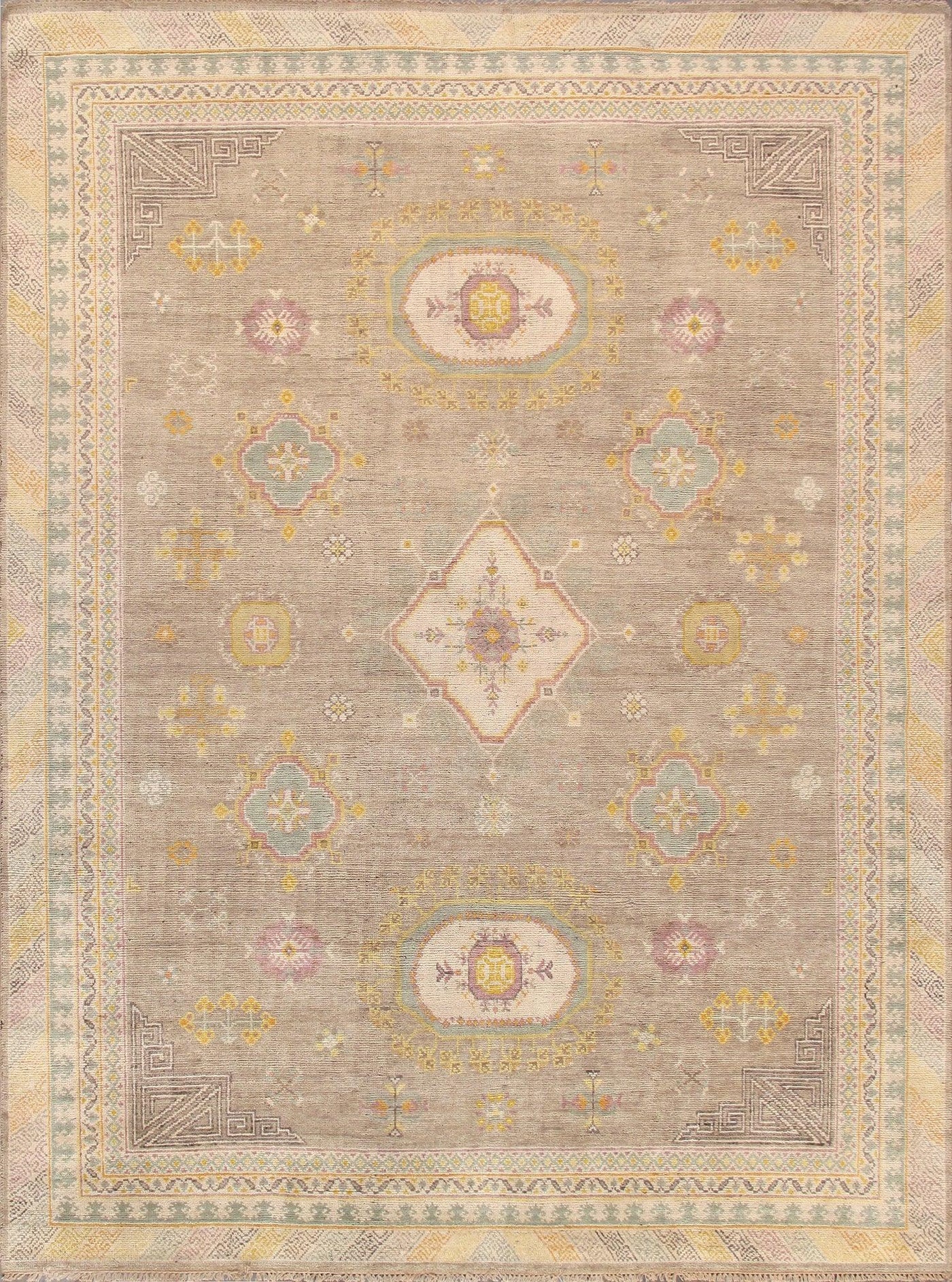 Canvello Khotan Hand - Knotted Wool Camel Area Rug - 12' X 18' - Canvello