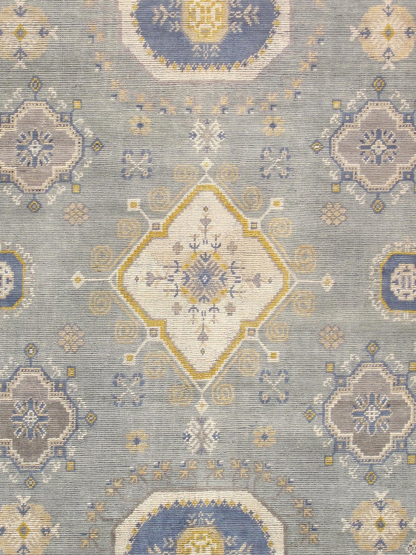 Canvello Khotan Transitional Hand - Knotted Wool Area Rug - 9'1" X 12'2" - Canvello