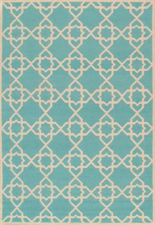 Canvello Kilim Hand-Woven Lamb's Wool Area Rug-10' X 14'
