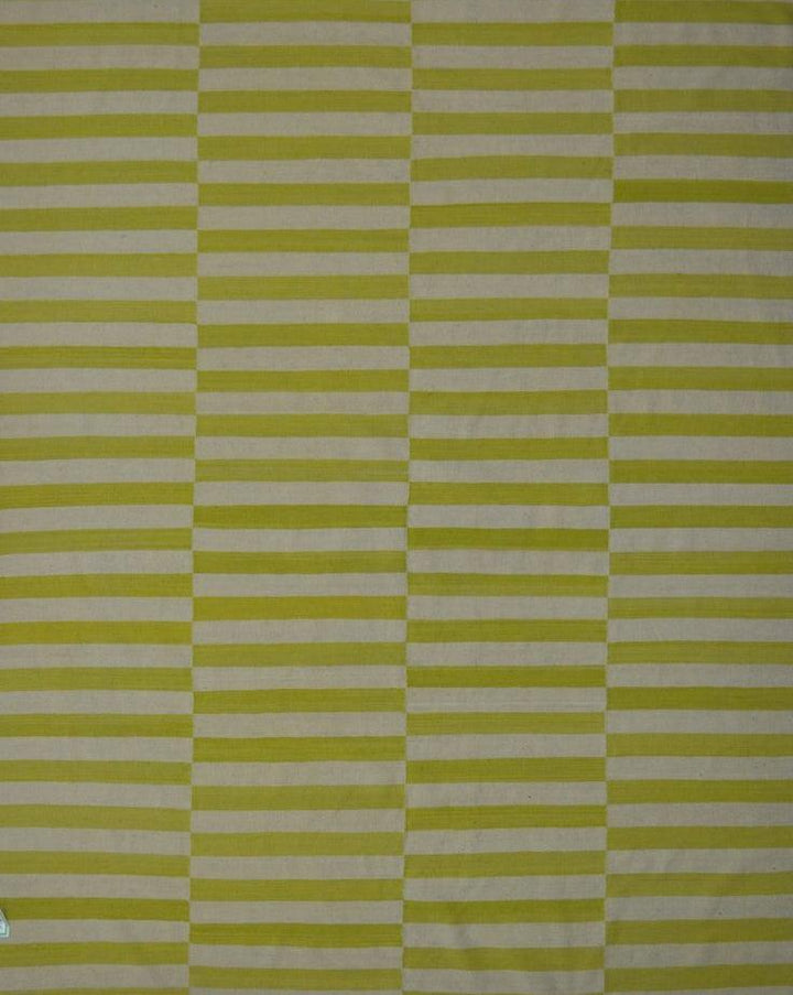 Alfombra Kilim de lana de cordero tejida a mano Canvello - 7'10" X 9'8"