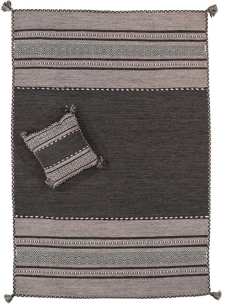 Canvello Kilim Hand - Woven Lamb's Wool Area Rug - 8' X 10' - Canvello